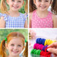 Soft & Stretchable Hair Rubber Bands For Girl Child