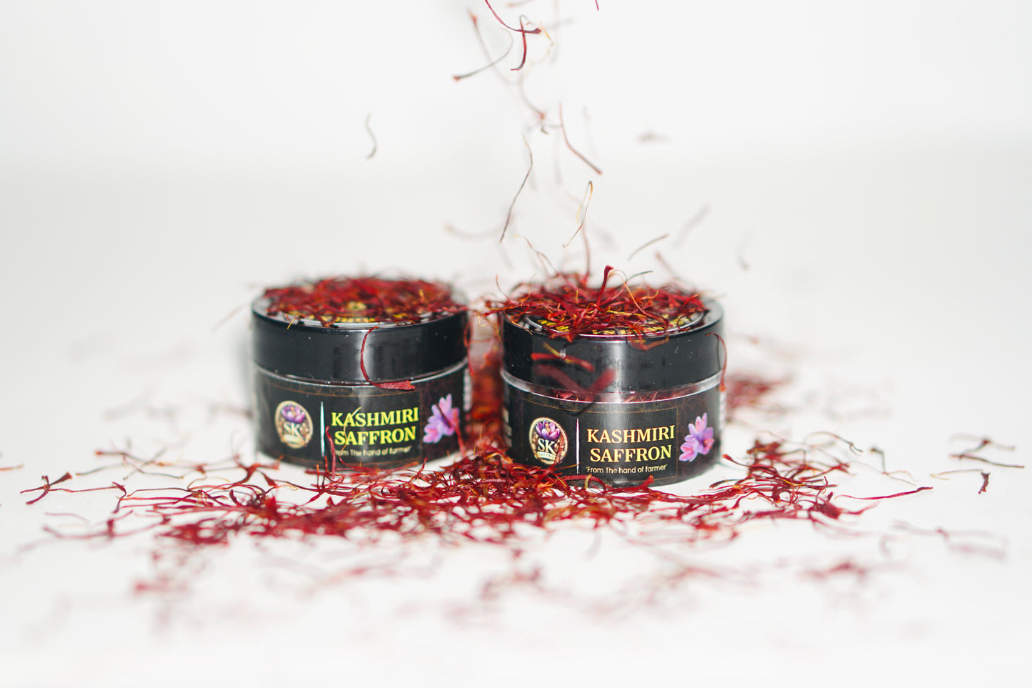 100% Pure Kashmiri Kesar (Mongra) – Handpicked Saffron Threads | Rich Color & Aroma.