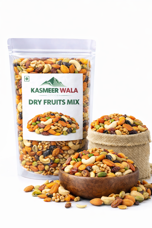 Kasmeer wala Kashmiri Special Trial Mix Dry Fruits 500g – Premium Quality Healthy Snack