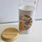 SM Airtight Food Jar 1400ml – Heat Proof Storage Container with Wooden Handle | Leakproof Kitchen & Lunch Storage Jar