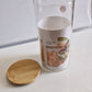 SM Airtight Food Jar 1400ml – Heat Proof Storage Container with Wooden Handle | Leakproof Kitchen & Lunch Storage Jar