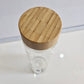 750ml Transparent Glass Water Bottle with Open Lid – Leakproof Clear Drinking Bottle | Reusable Eco-Friendly Bottle