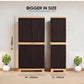 4 Feet Multipurpose Storage Cabinet | Waterproof &amp; Dustproof Organizer with 3 Shelves