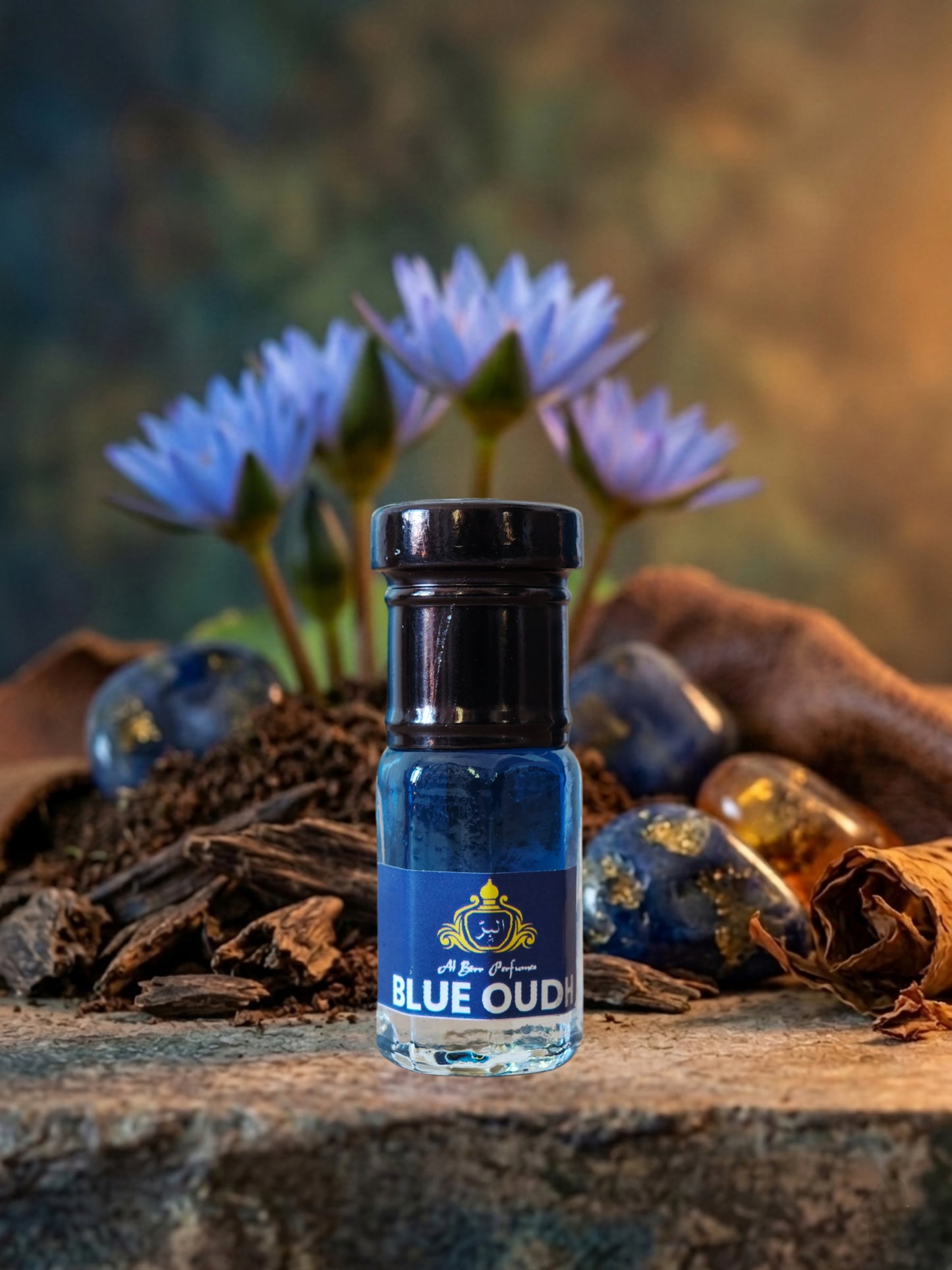 Blue Oudh Premium Perfume | A Bold Blend of Oudh, Leather &amp; Amber