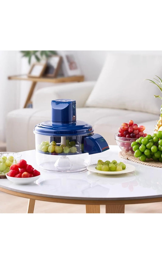 Automatic Garlic Peeler & Chopper with Storage Bowl | One-Touch Electric Kitchen Tool