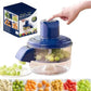 Automatic Garlic Peeler & Chopper with Storage Bowl | One-Touch Electric Kitchen Tool