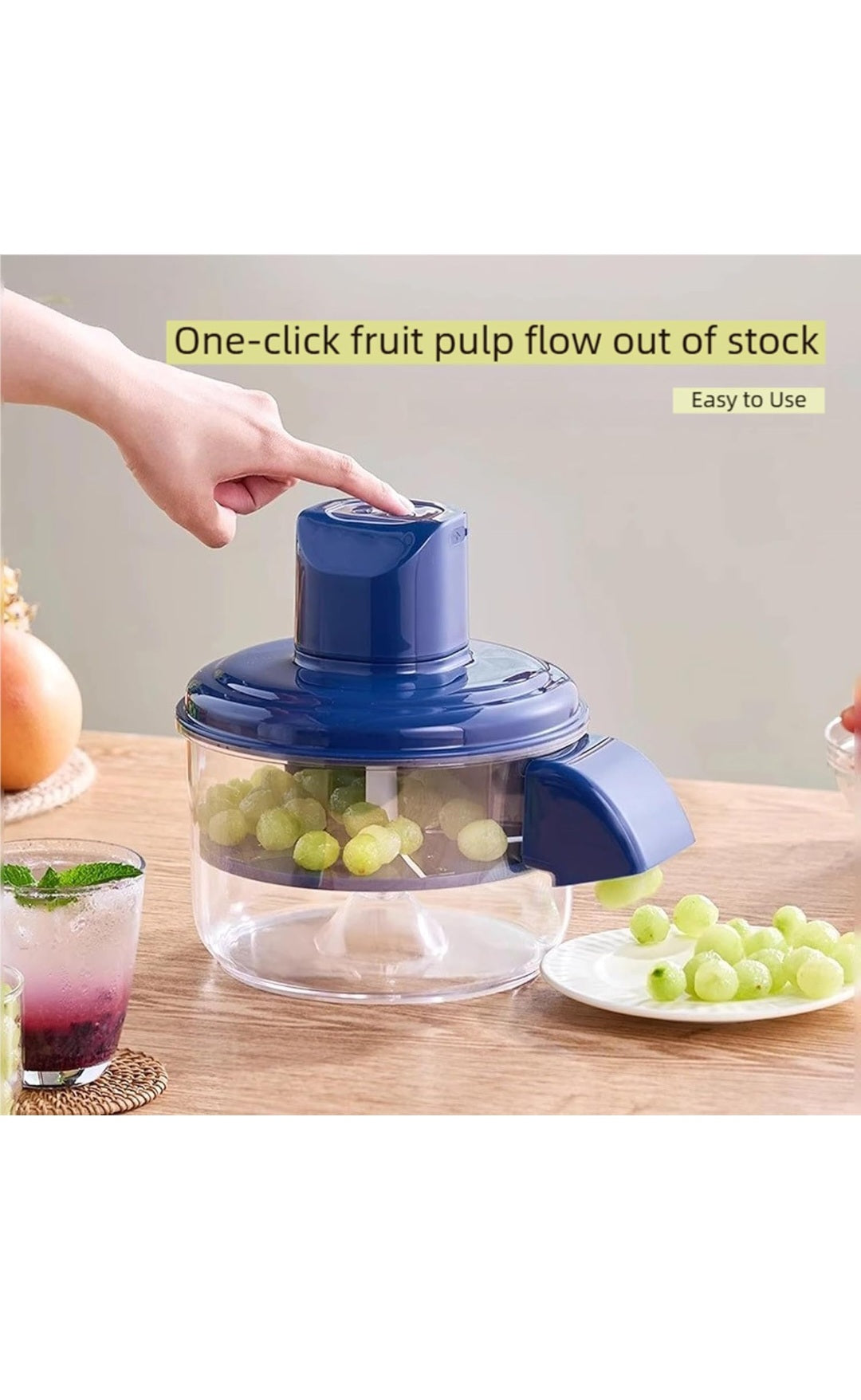 Automatic Garlic Peeler & Chopper with Storage Bowl | One-Touch Electric Kitchen Tool
