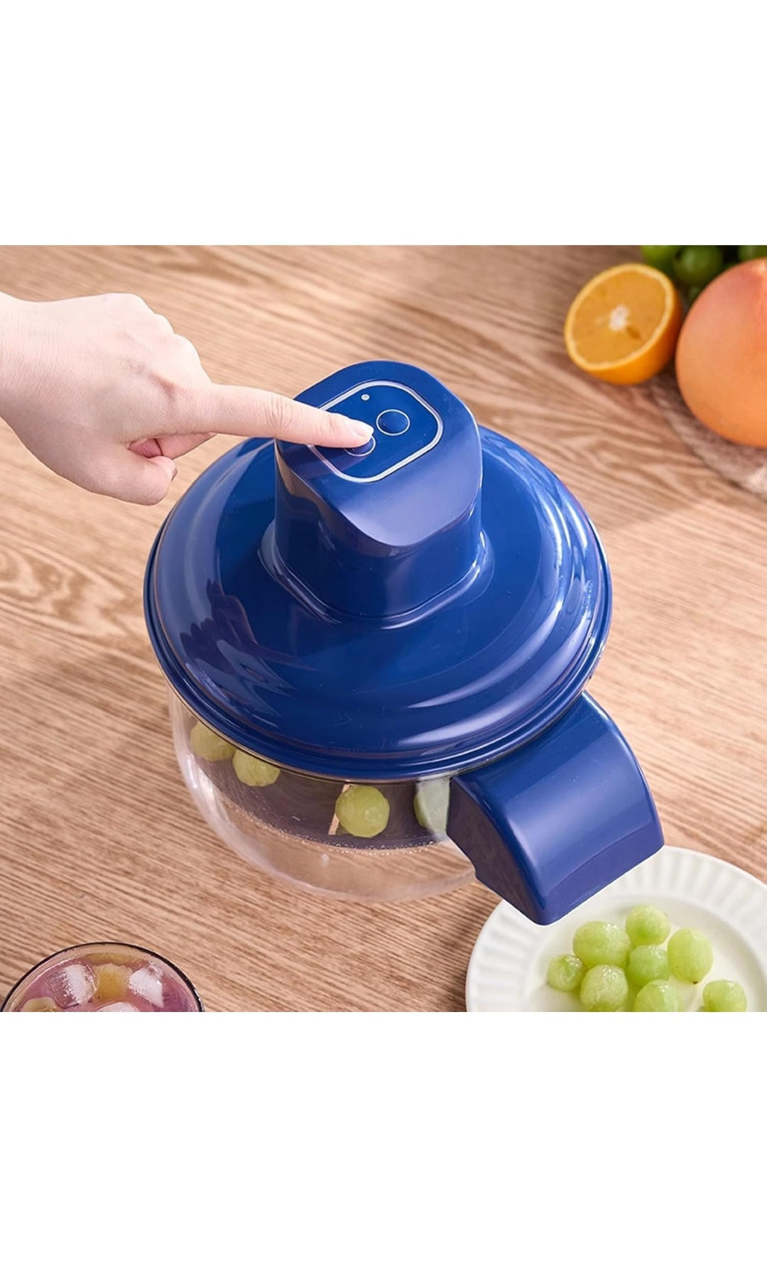 Automatic Garlic Peeler & Chopper with Storage Bowl | One-Touch Electric Kitchen Tool