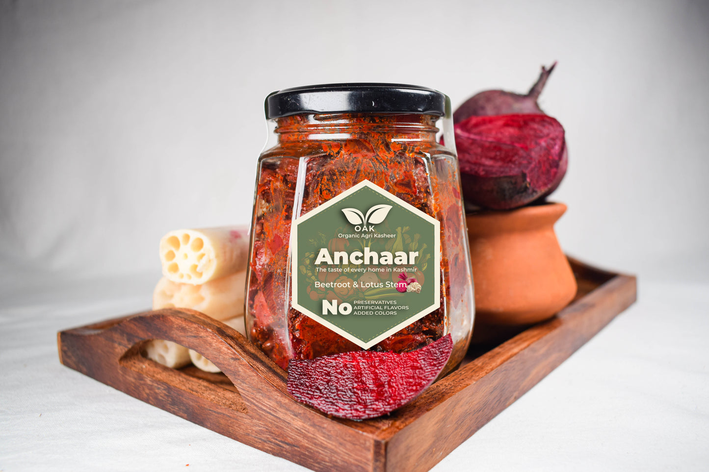 Beetroot & Lotus Stem Pickle | Spicy, Tangy Homemade Style Indian Achaar