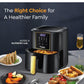 Prestige Nutrifry Digital Air Fryer 4.5L | Touch Panel | Air Fry, Grill, Roast & Bake | Model 4.5 L