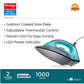 Prestige Magic Dry Iron PDI 07 | Greblon Coated Soleplate | LED Indicator | 2-Year Warranty