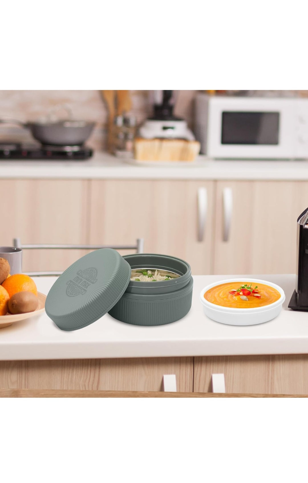 Jaypee Plus Insulated Lunch Box 830 ml | Stainless Steel Inner | PU Insulated | BPA Free