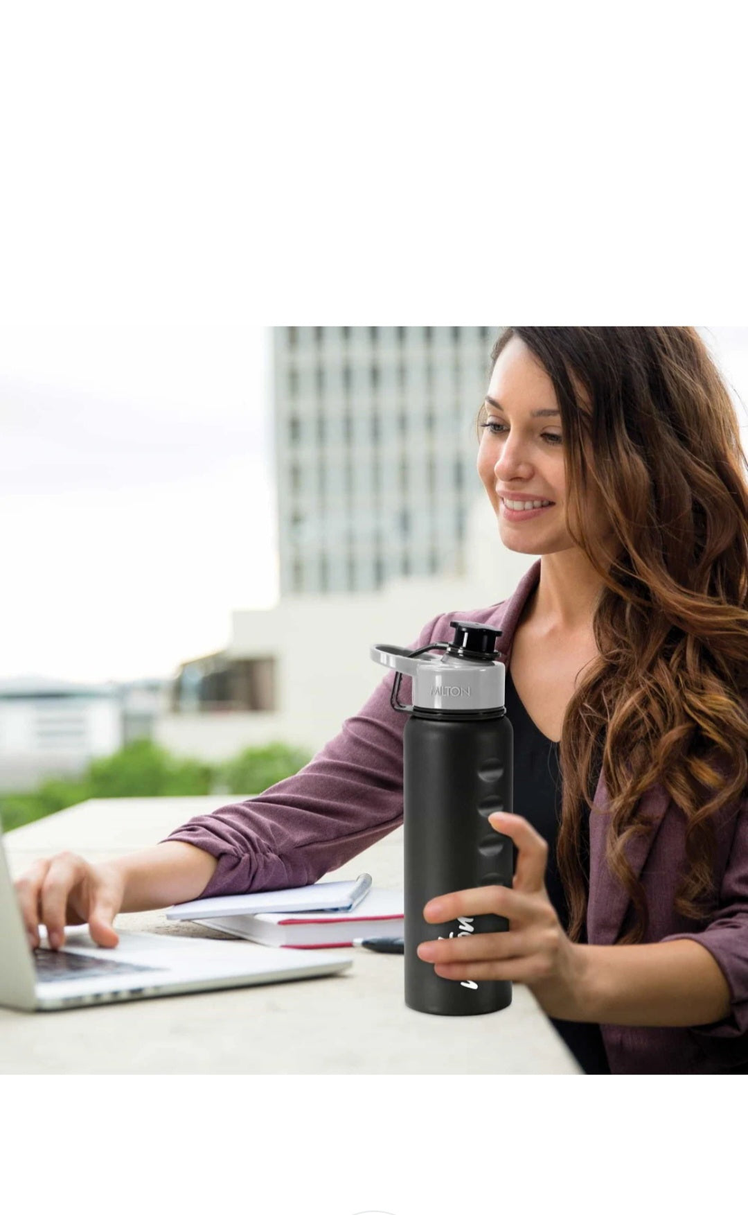 Milton Gripper Water Bottle 500 ml | Leakproof | Lightweight | Easy Grip