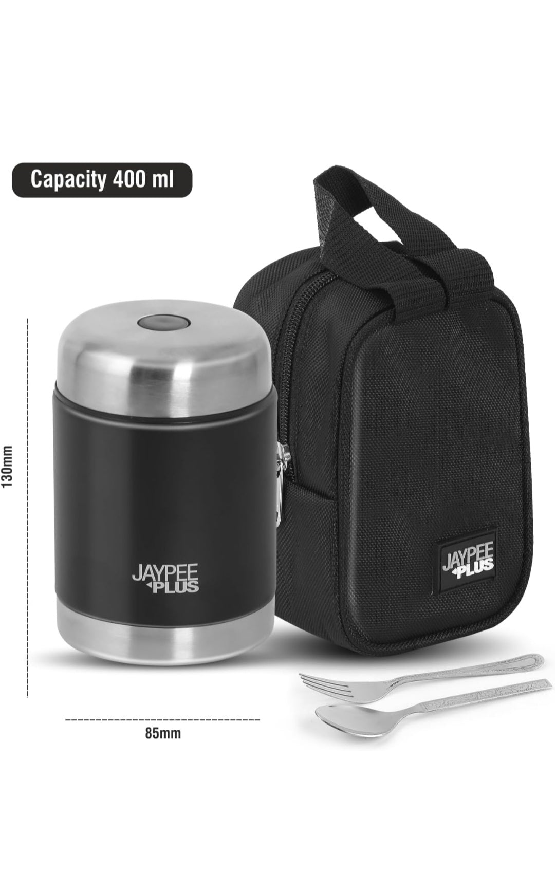 Jaypee Plus Insulated Tiffin 400 ml | Leakproof | Vacuum Insulated | Rust-Proof