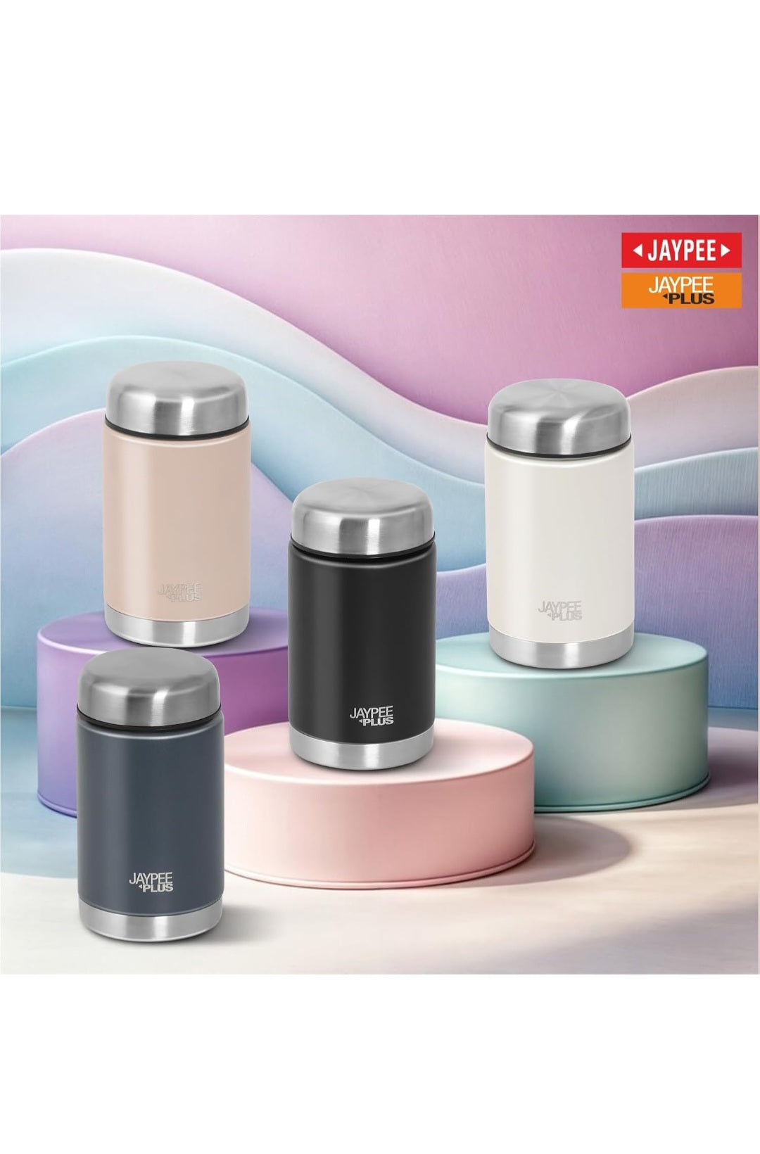 Jaypee Plus Insulated Tiffin 550 ml | Leakproof | Vacuum Insulated | Rust-Proof
