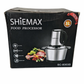 Electric Food Processor Meat Chopper 800W | 3L Stainless Steel Bowl | 4 Blade System with Handle