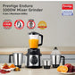 Prestige Endura 1000W 2-in-1 Juicer Mixer Grinder with 4 Jars | Heavy Duty Motor | Stainless Steel Body