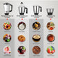 Prestige Endura 1000W 2-in-1 Juicer Mixer Grinder with 4 Jars | Heavy Duty Motor | Stainless Steel Body