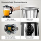 Prestige Endura 1000W 2-in-1 Juicer Mixer Grinder with 4 Jars | Heavy Duty Motor | Stainless Steel Body