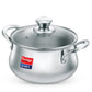 Prestige Glory Handy 3L Triply Stainless Steel Cook & Serve | Gas, Induction & OTG Safe