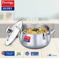 Prestige Glory Handy 3L Triply Stainless Steel Cook & Serve | Gas, Induction & OTG Safe