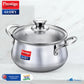Prestige Glory Handy 3L Triply Stainless Steel Cook & Serve | Gas, Induction & OTG Safe