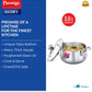Prestige Glory Handy 3L Triply Stainless Steel Cook & Serve | Gas, Induction & OTG Safe