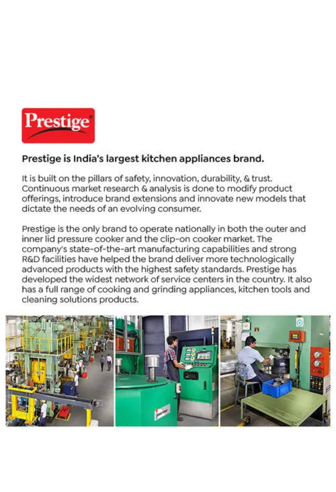 Prestige Glory Handy 3L Triply Stainless Steel Cook & Serve | Gas, Induction & OTG Safe