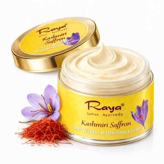 Kashmiri Raya Saffron Cream 50g | Pure Kesar Glow &amp; Nourishing Skin Cream