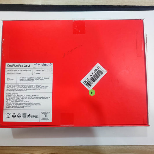 OnePlus Pad Go 2 8GB RAM + 128GB Storage | Ultra-Fast Processor | WiFi Tablet | Non-Activated | 1 Year Company Warranty