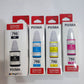 Canon GI-790 Ink Set | Black + Cyan + Yellow + Magenta | Compatible with G1000, G1010, G2010 & More