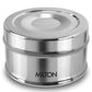 Milton Steel Snack Medium Lunch Box | BPA Free | Stainless Steel | 1 Year Warranty