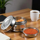 Milton Steel Snack Medium Lunch Box | BPA Free | Stainless Steel | 1 Year Warranty