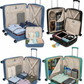 Kamiliant Nexus 3-Piece Luggage Set | Small + Medium + Large | PP Hard-Shell Trolley Set | 8 Spinner Wheels | 3-Digit Lock