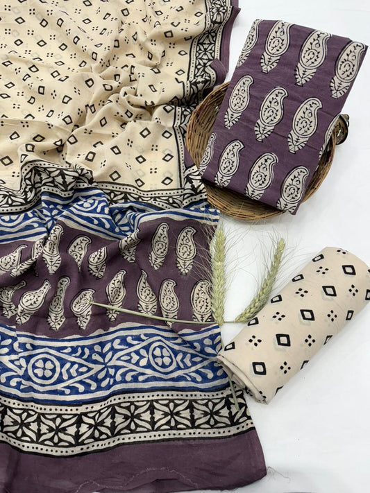 Pure cotton handblock print