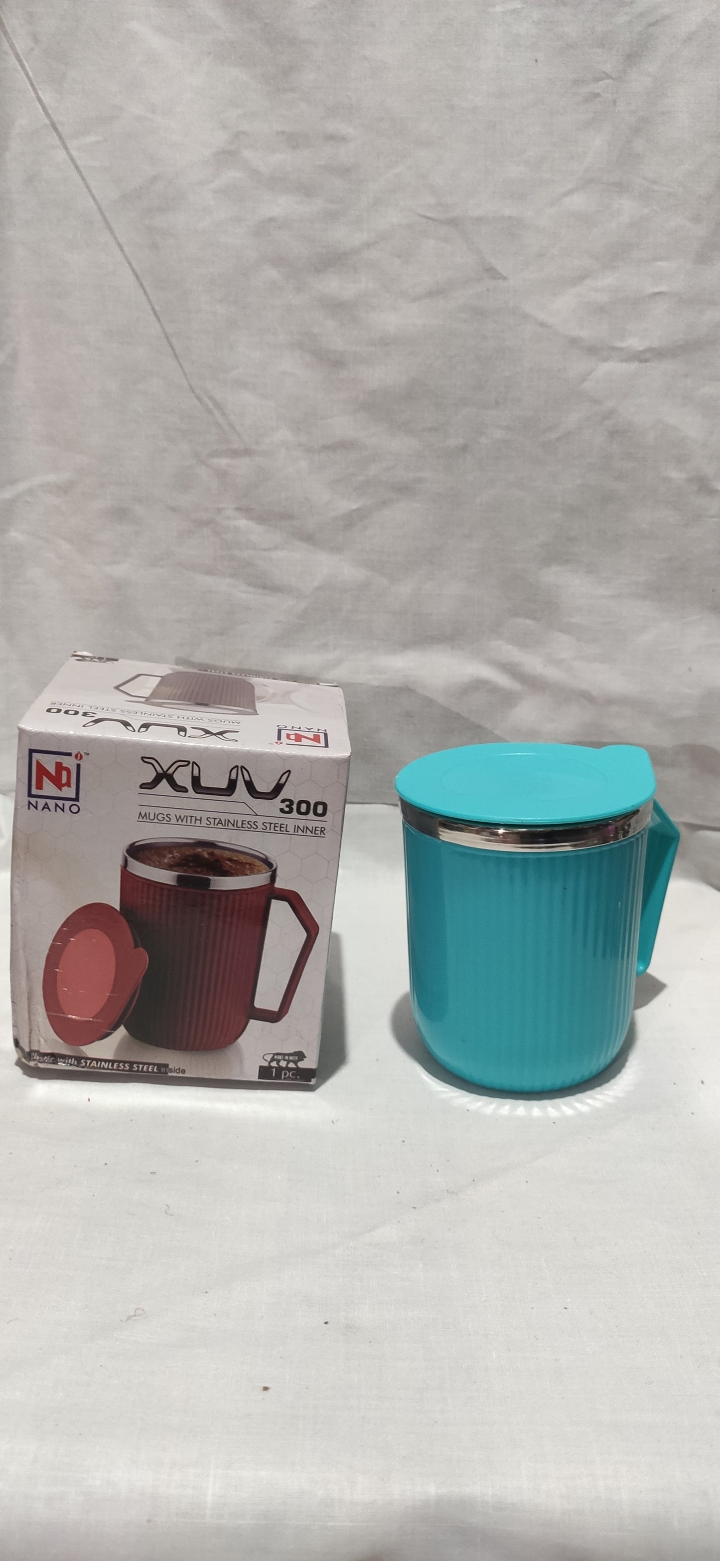Xuu 300 ml mugs with stainless steel inner