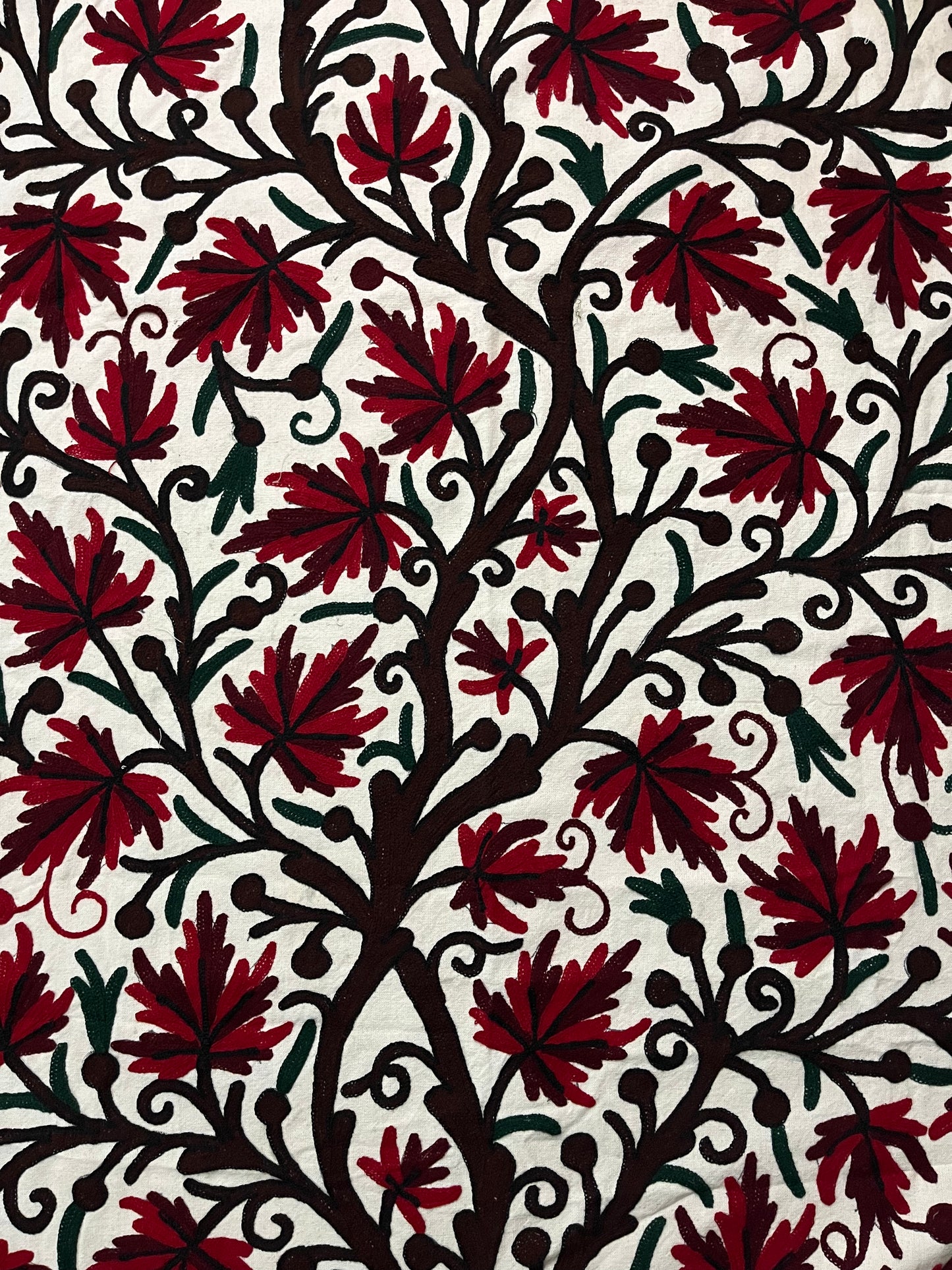 Aatish Chinar Tree Crewel Curtain