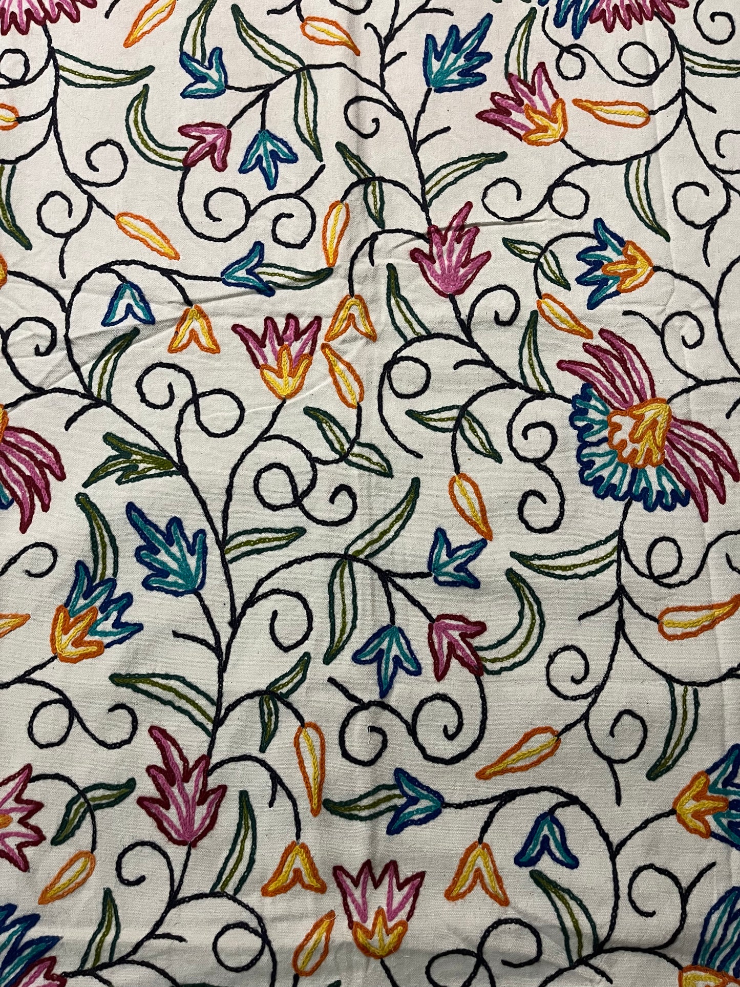 Maharaja Crewel Work Kashmiri Curtain