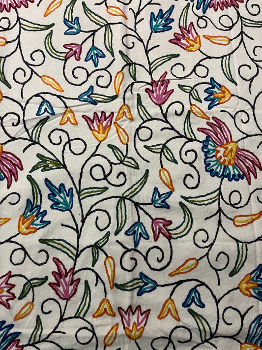 Maharaja Crewel Work Kashmiri Curtain