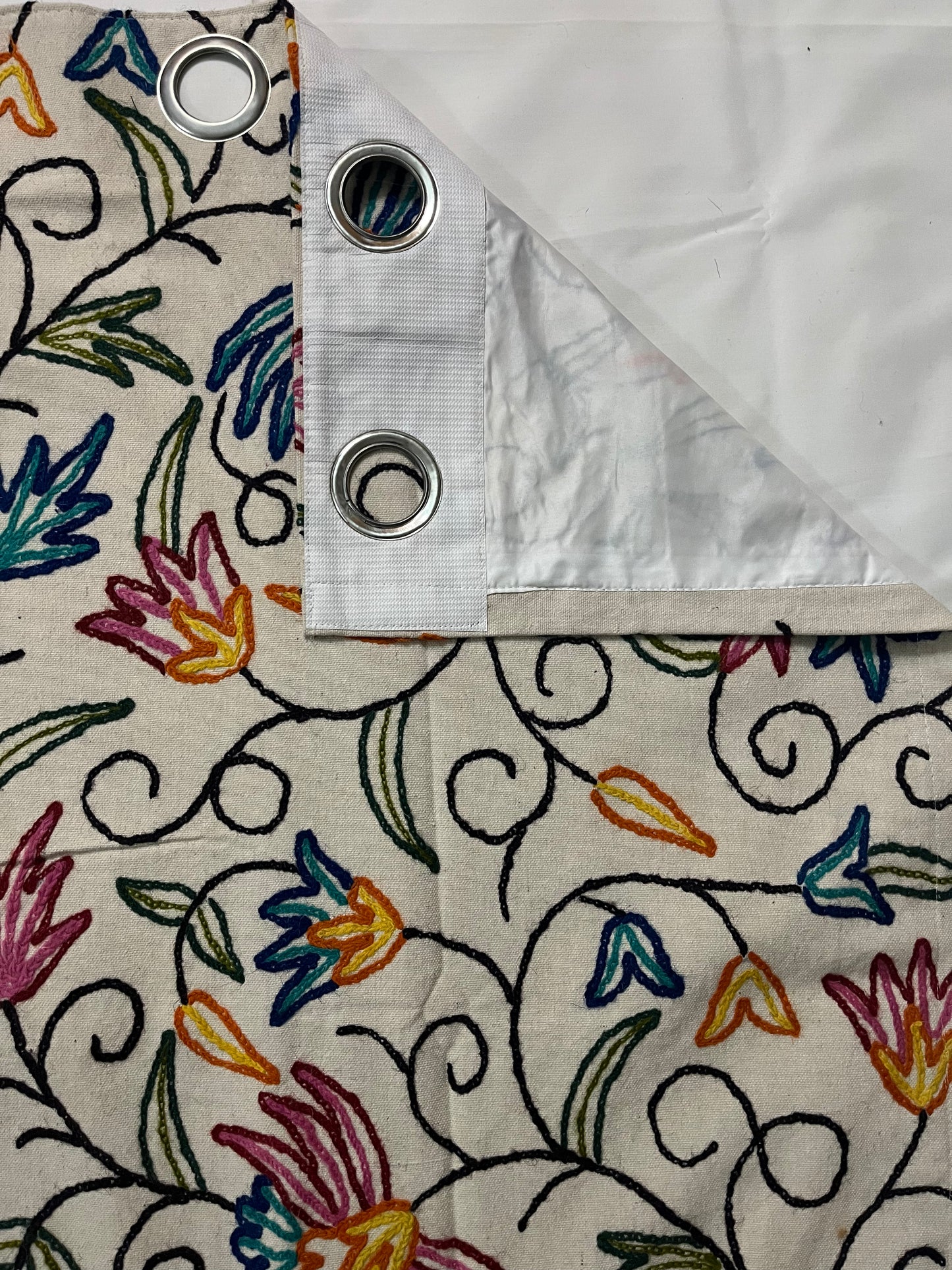 Maharaja Crewel Work Kashmiri Curtain