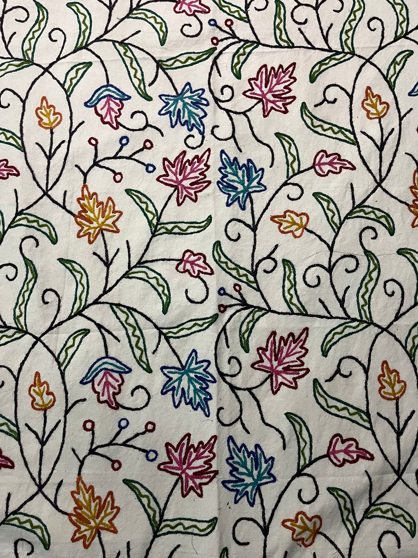 Maharani Crewel Work Kashmiri Curtain