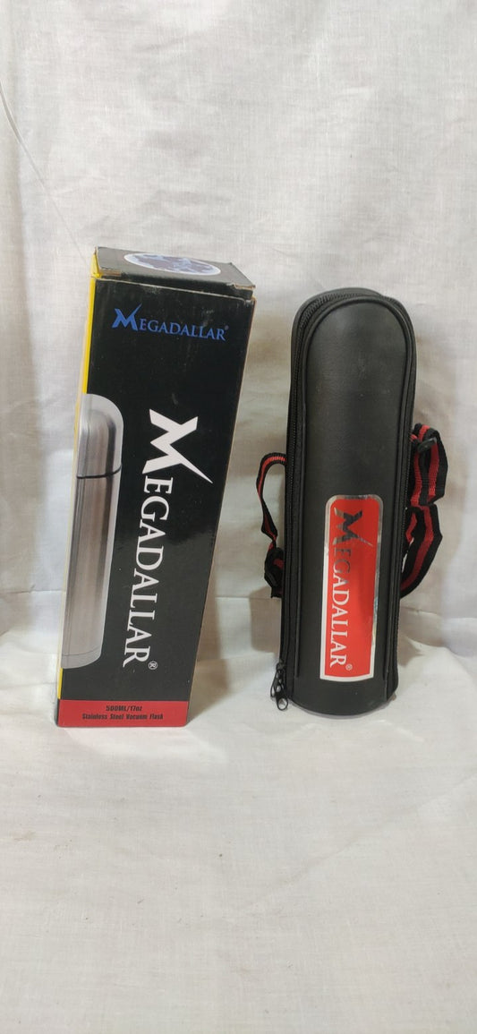 Double Wall Vacuum Flask | 18/8 Stainless Steel | Press-n-Pour | Hot 12H / Cold 24H