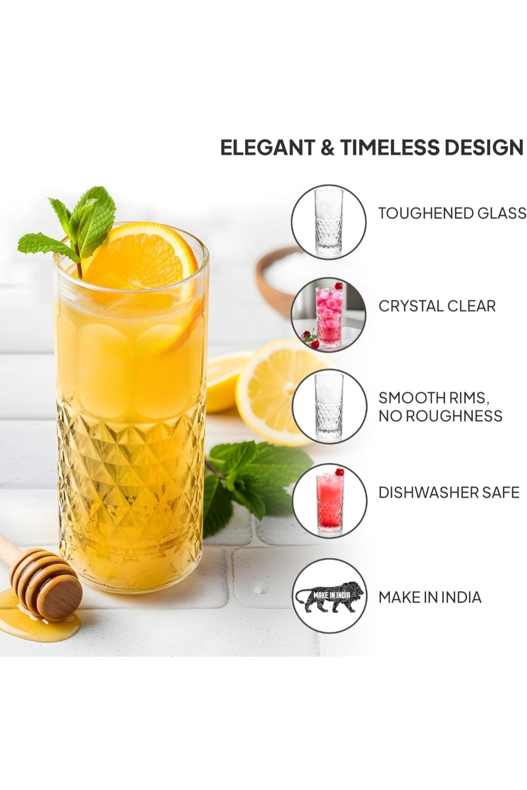 Cello glass ware