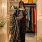 Black Hand Dabka Bridal Suit | Timeless Luxury Trousseau Wear