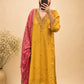 Elegant Sheer Kurta Set | Flowy Festive Wear | Lightweight & Graceful Design