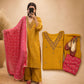Elegant Sheer Kurta Set | Flowy Festive Wear | Lightweight & Graceful Design