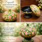 Kashmiri Paper Mache Decorative Box | Handcrafted Naqashi Art | Luxury Storage & Décor