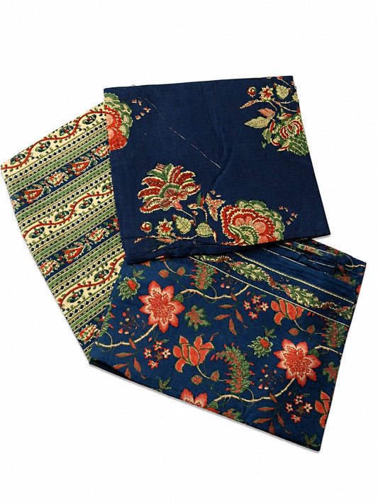 Jaipuri Block Print Cotton Suit | Summer Special | Soft & Breathable 3PC Set