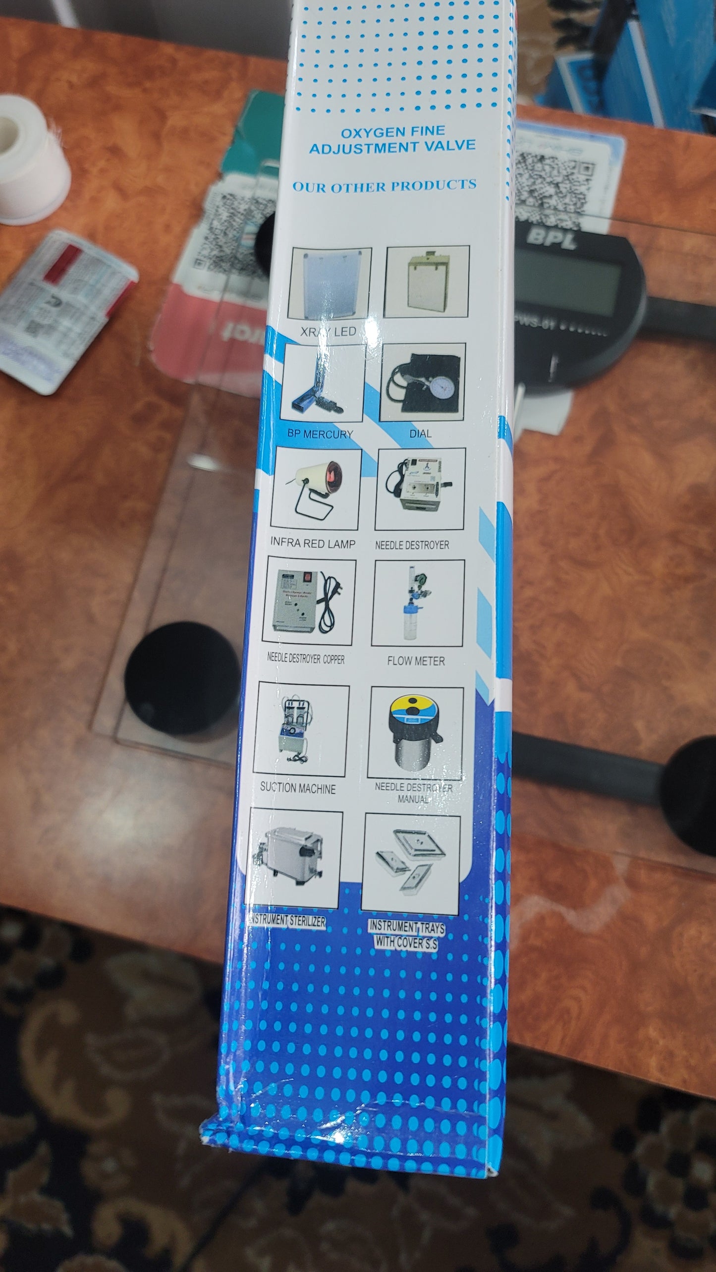 Oxygen flow meter