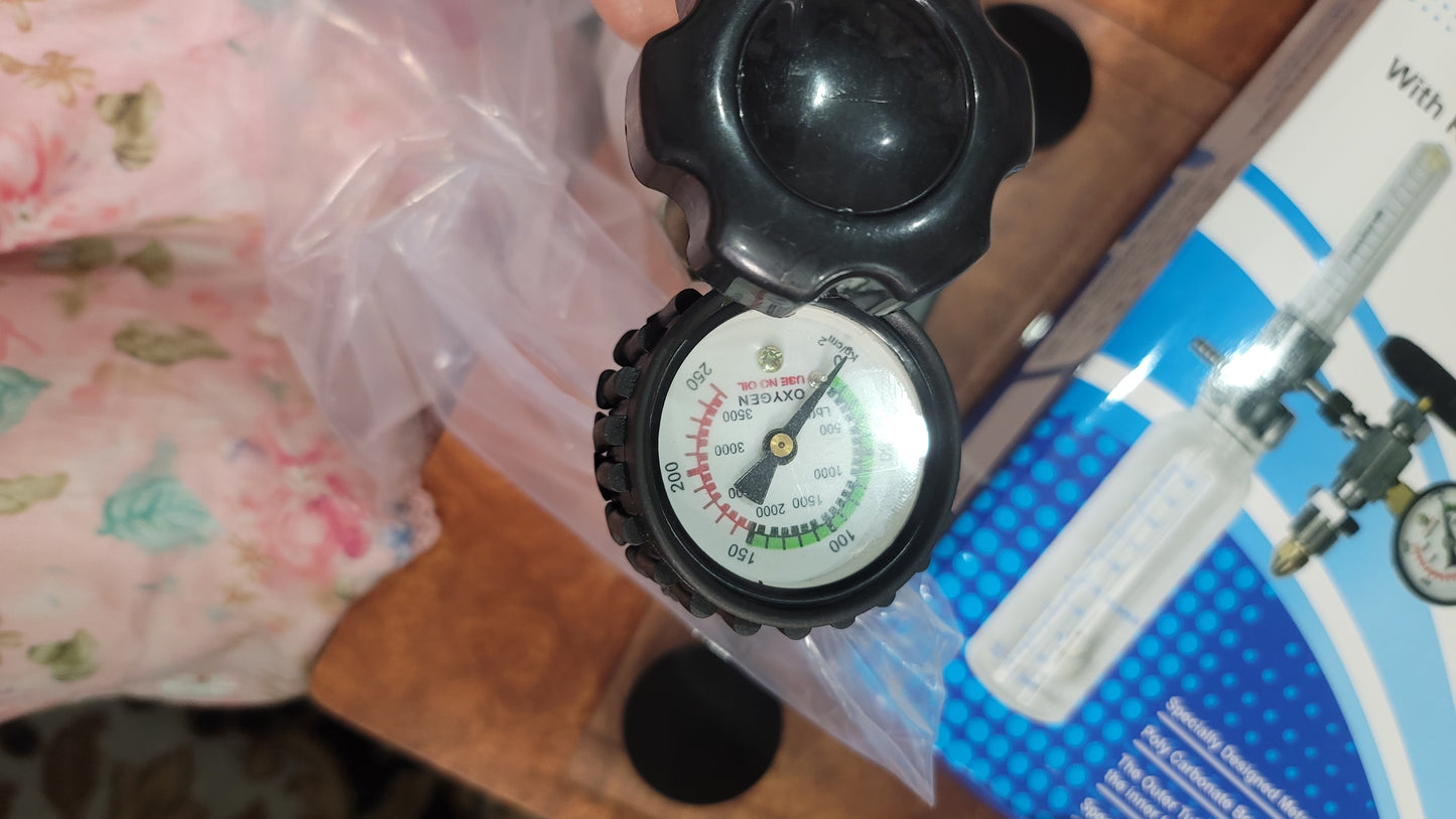 Oxygen flow meter